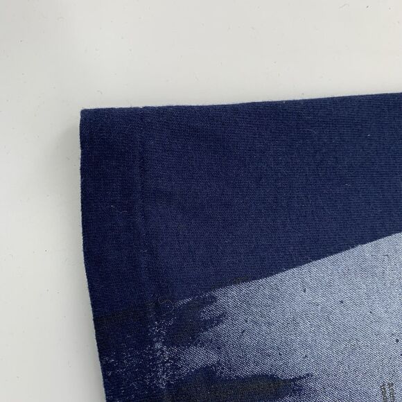 Vintage 1995 Animaniacs Mount Rushmore Short Sleeve T-Shirt Size Large Mans Blue - Picture 3 of 11